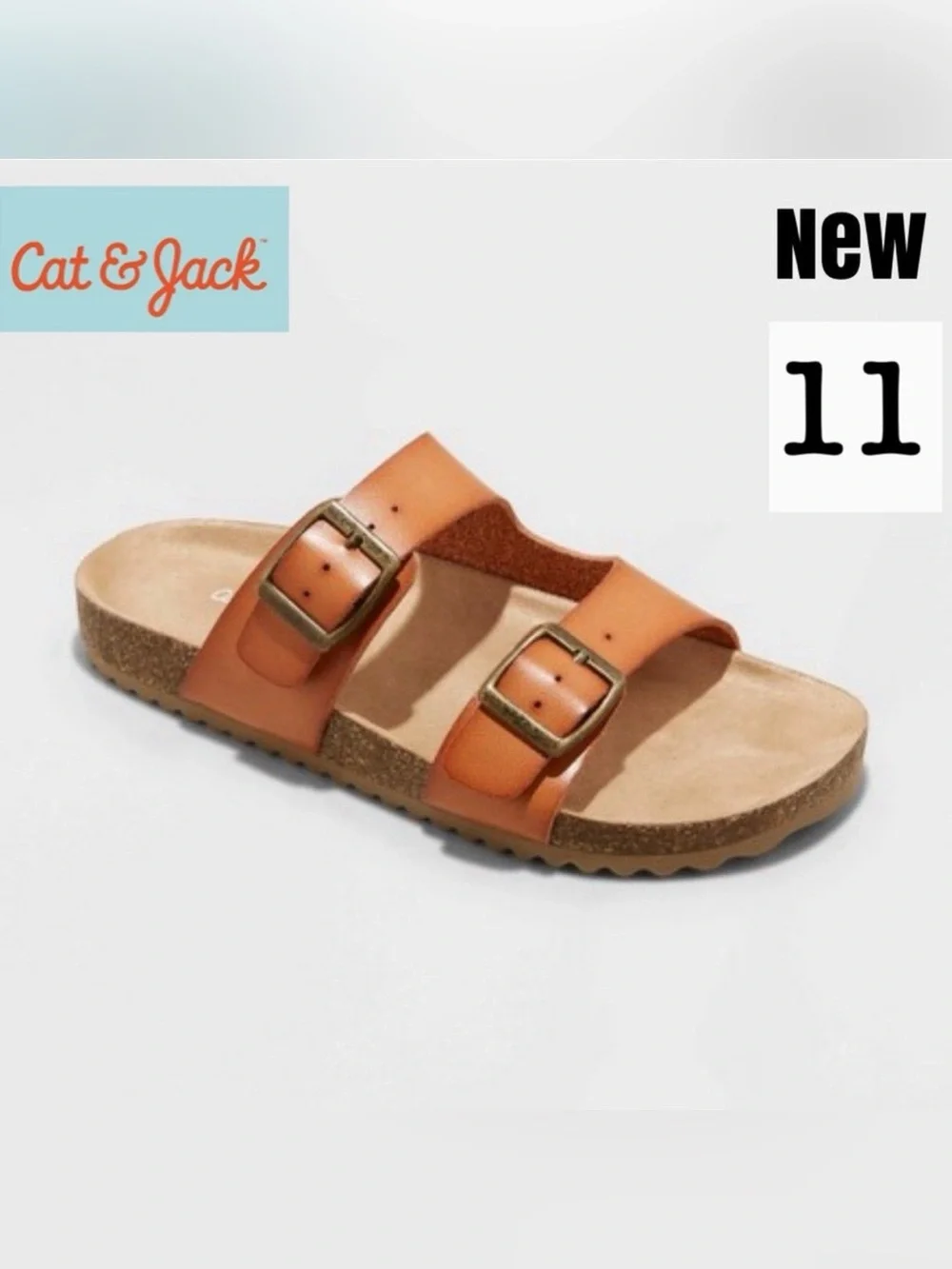 Cat & Jack  slide on  unisex sandals size 11